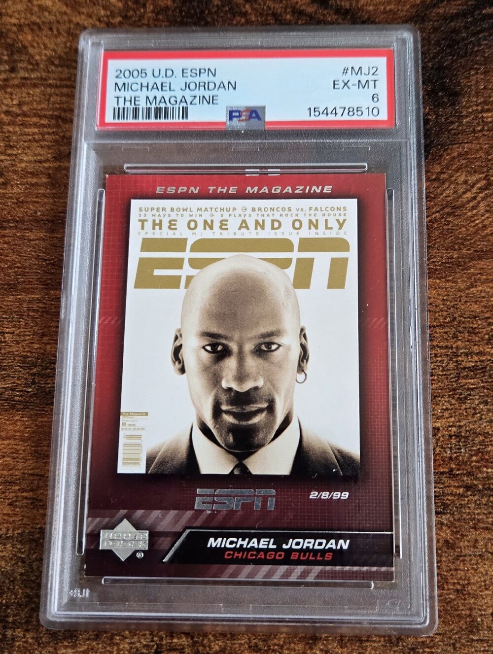 2005 Upper Deck ESPN MJ The Magazine
